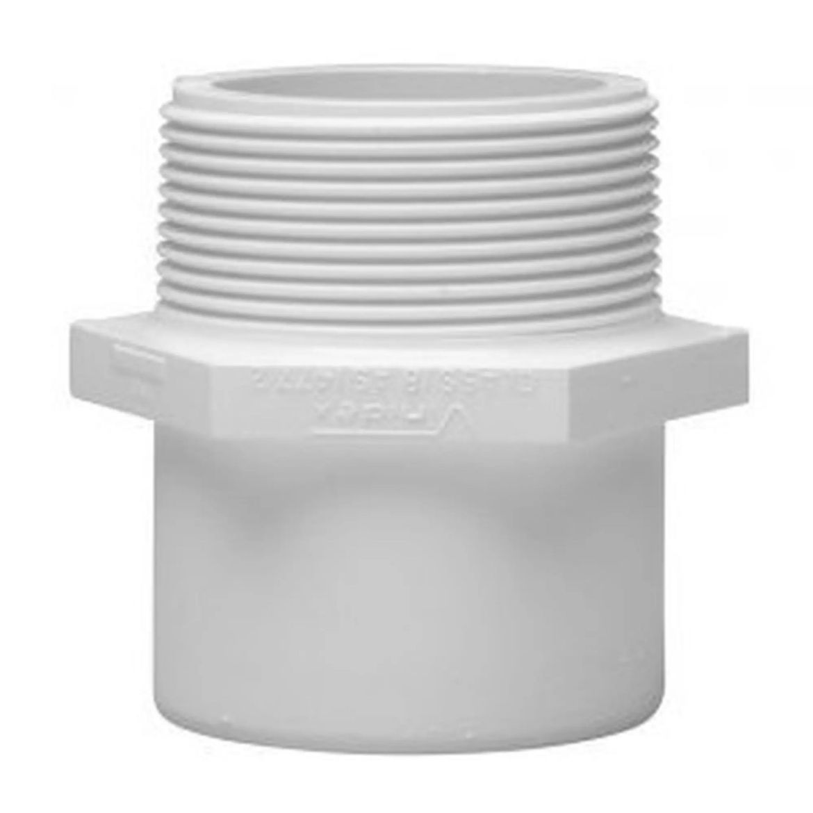 Picture of 80mm x 3" PVC Valve Take-Off Adaptor PN12 (Spigot x MBSP) (CAT2)